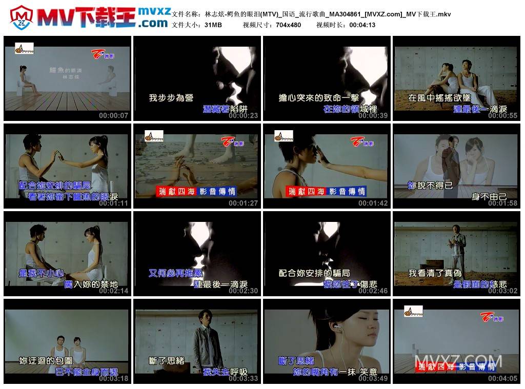 林志炫-鳄鱼的眼泪(MTV)_国语_流行歌曲_MA304861